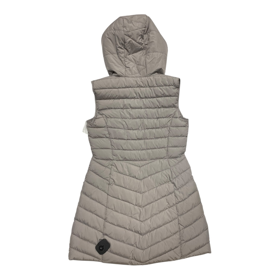 Vest Puffer & Quilted By Bernardo In Grey, Size:Xs