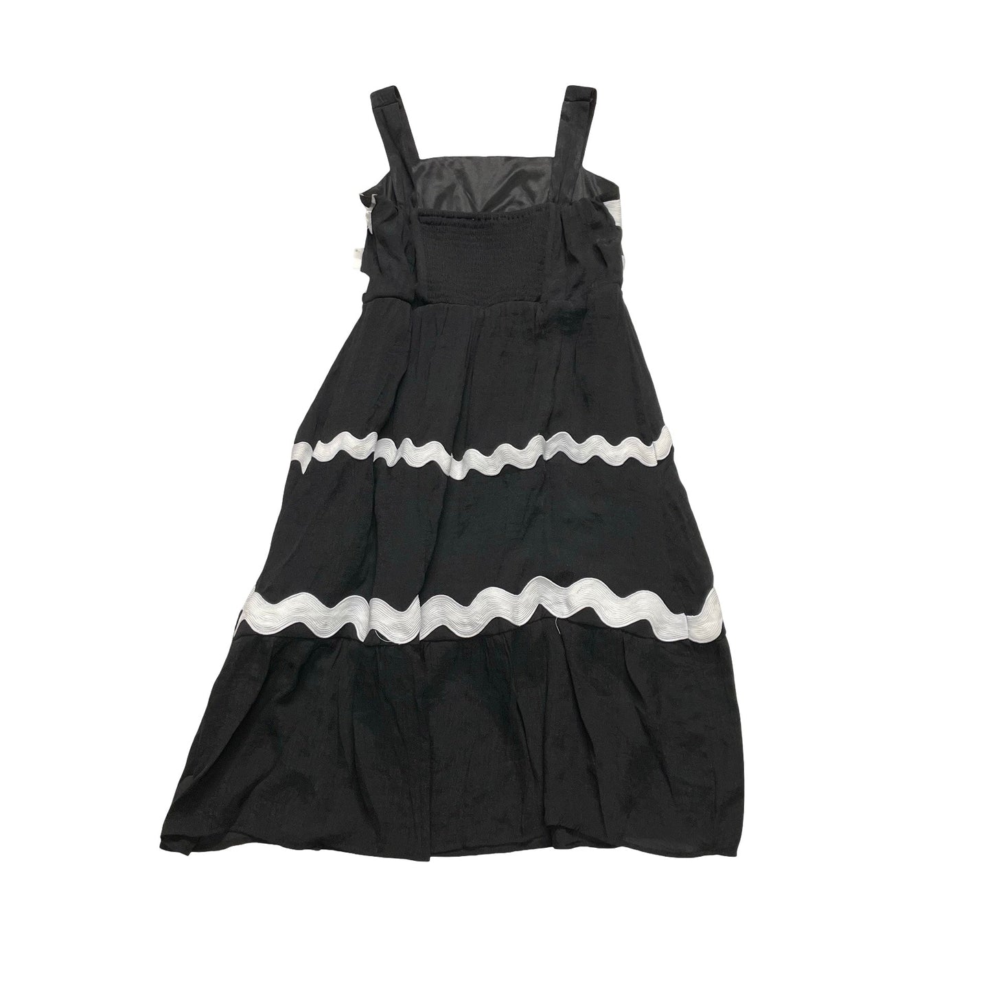 Dress Casual Short By Marissa Olivia In Black & White, Size:S