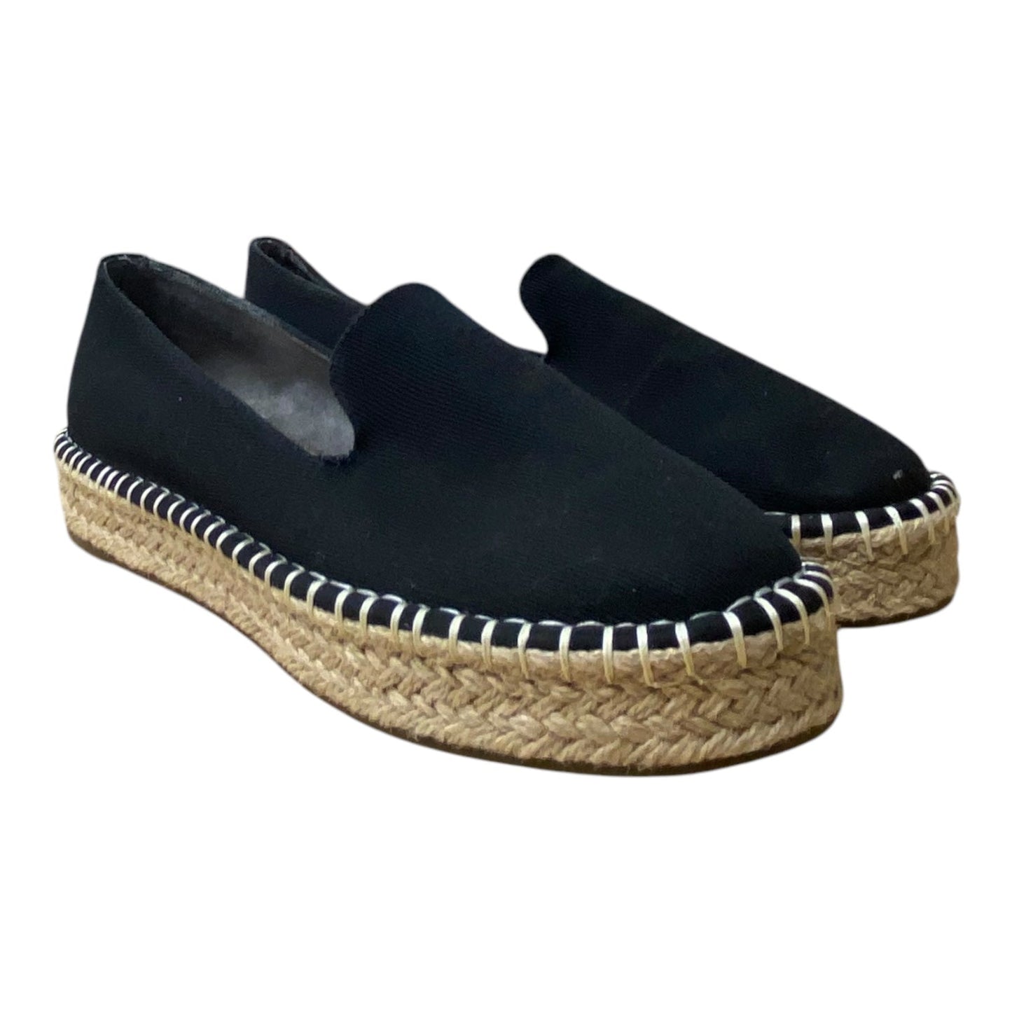Shoes Flats By Joie In Black & Tan, Size:6.5