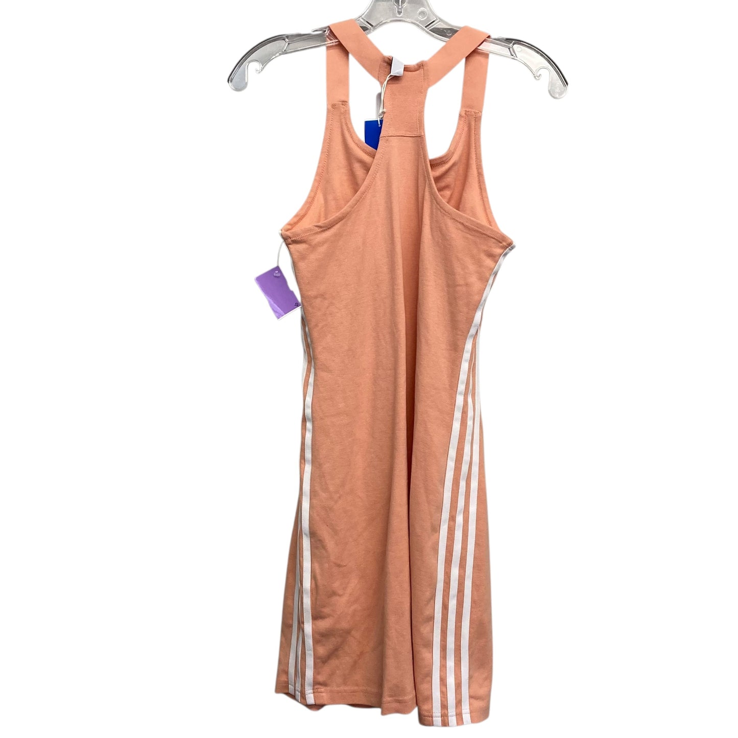 Athletic Dress By Adidas In Orange, Size:S