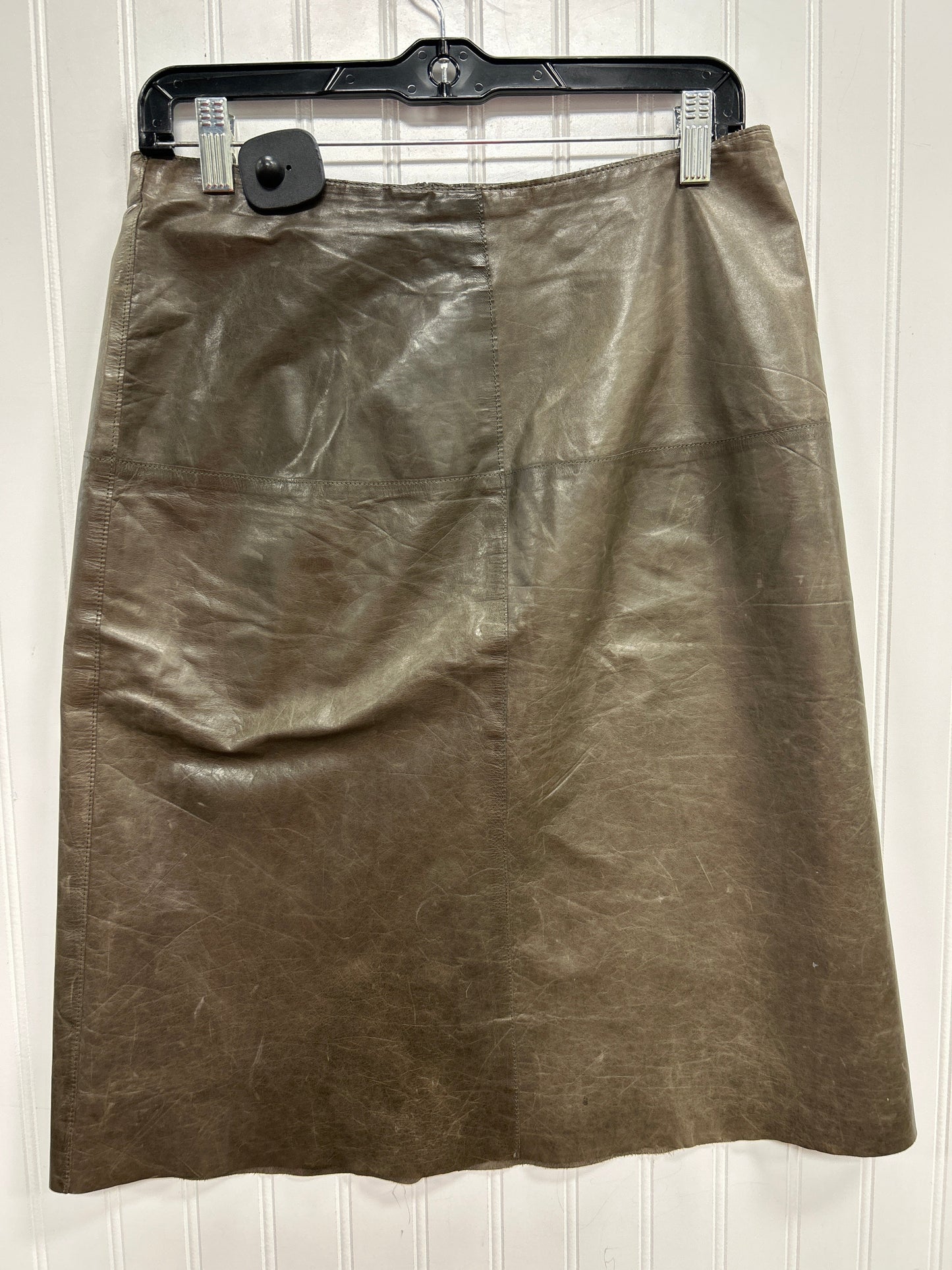 Skirt Midi By Banana Republic In Brown, Size:4