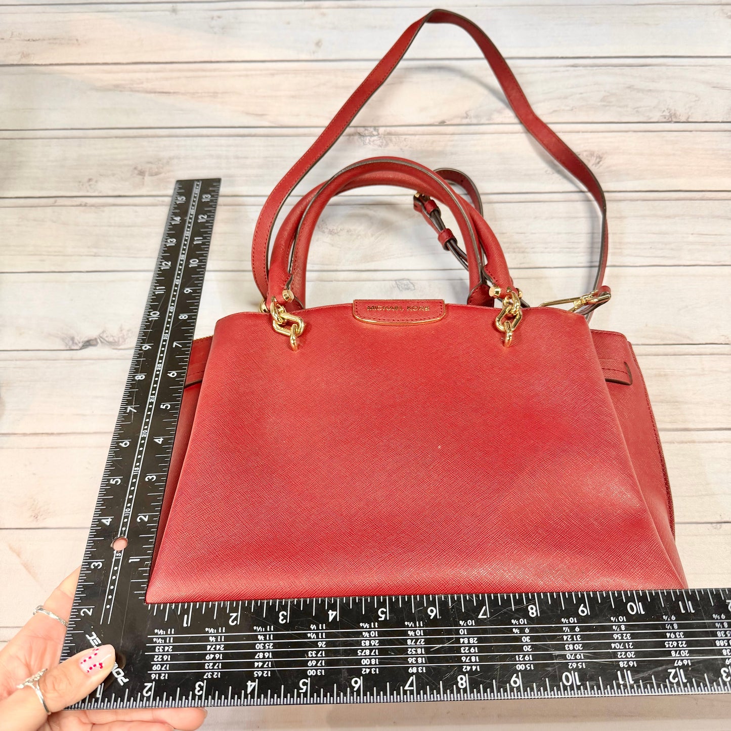 Handbag Designer By Michael Kors, Size: Medium