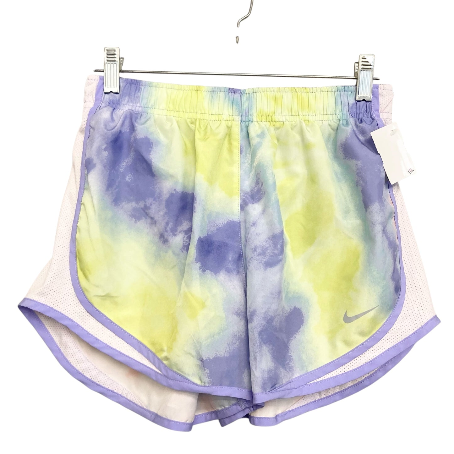 Athletic Shorts By Nike Apparel In Tie Dye Print, Size:S