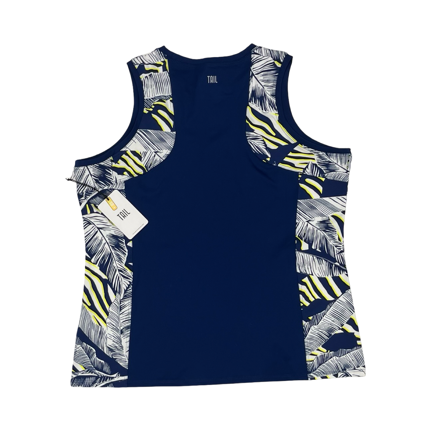 Athletic Tank Top By Tail In Blue & White, Size:Xl