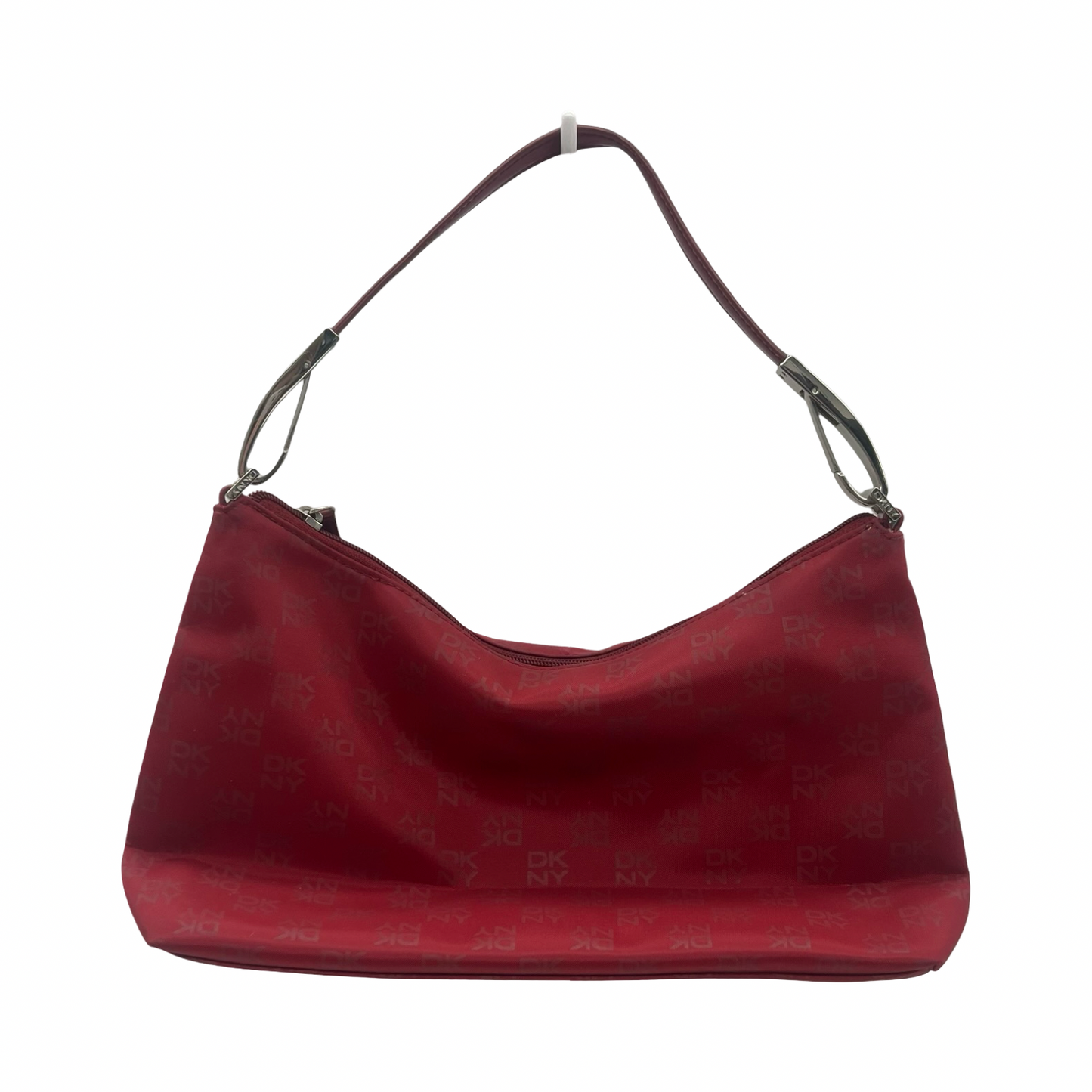 Handbag By Dkny In Red, Size:Small