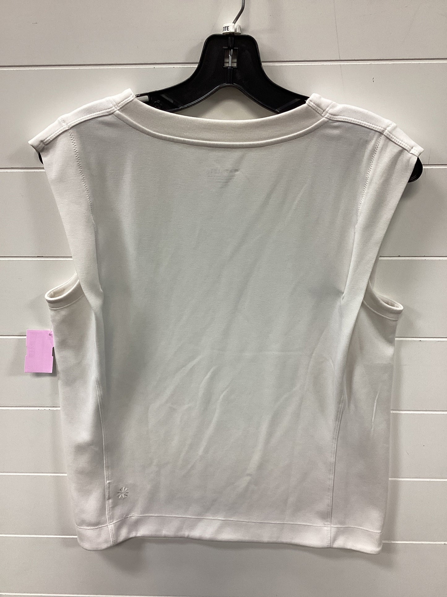 Athletic Tank Top By Athleta In Cream, Size:M