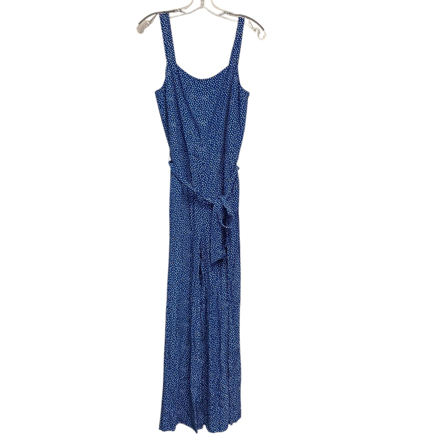 Jumpsuit By Gap In Blue & White, Size:4