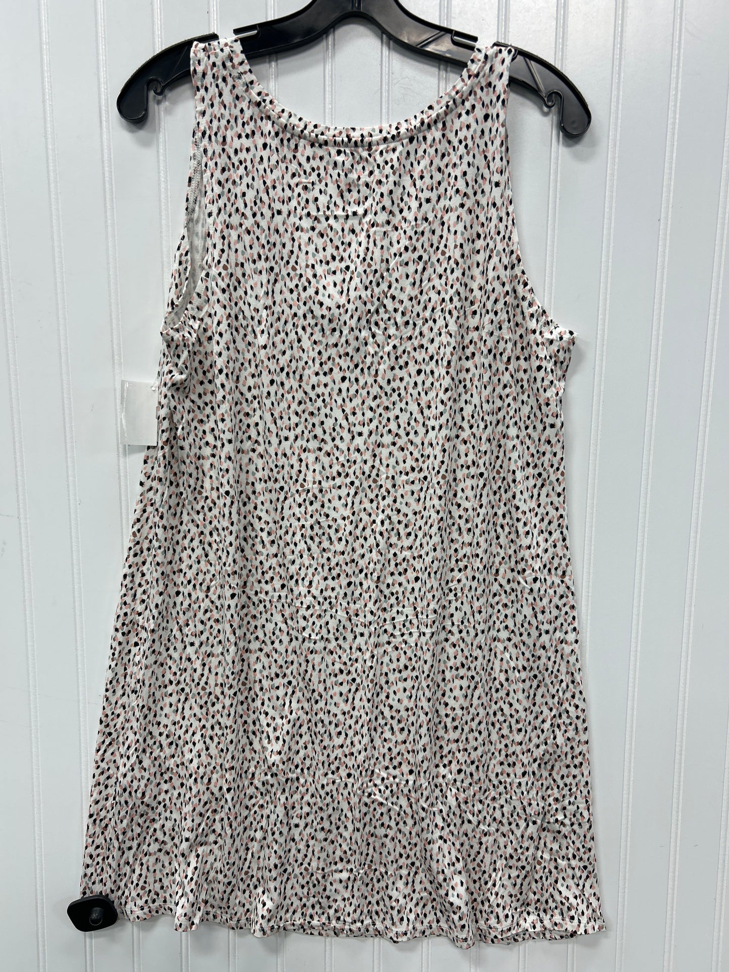 Tunic Sleeveless By Alfani In Cream, Size:L