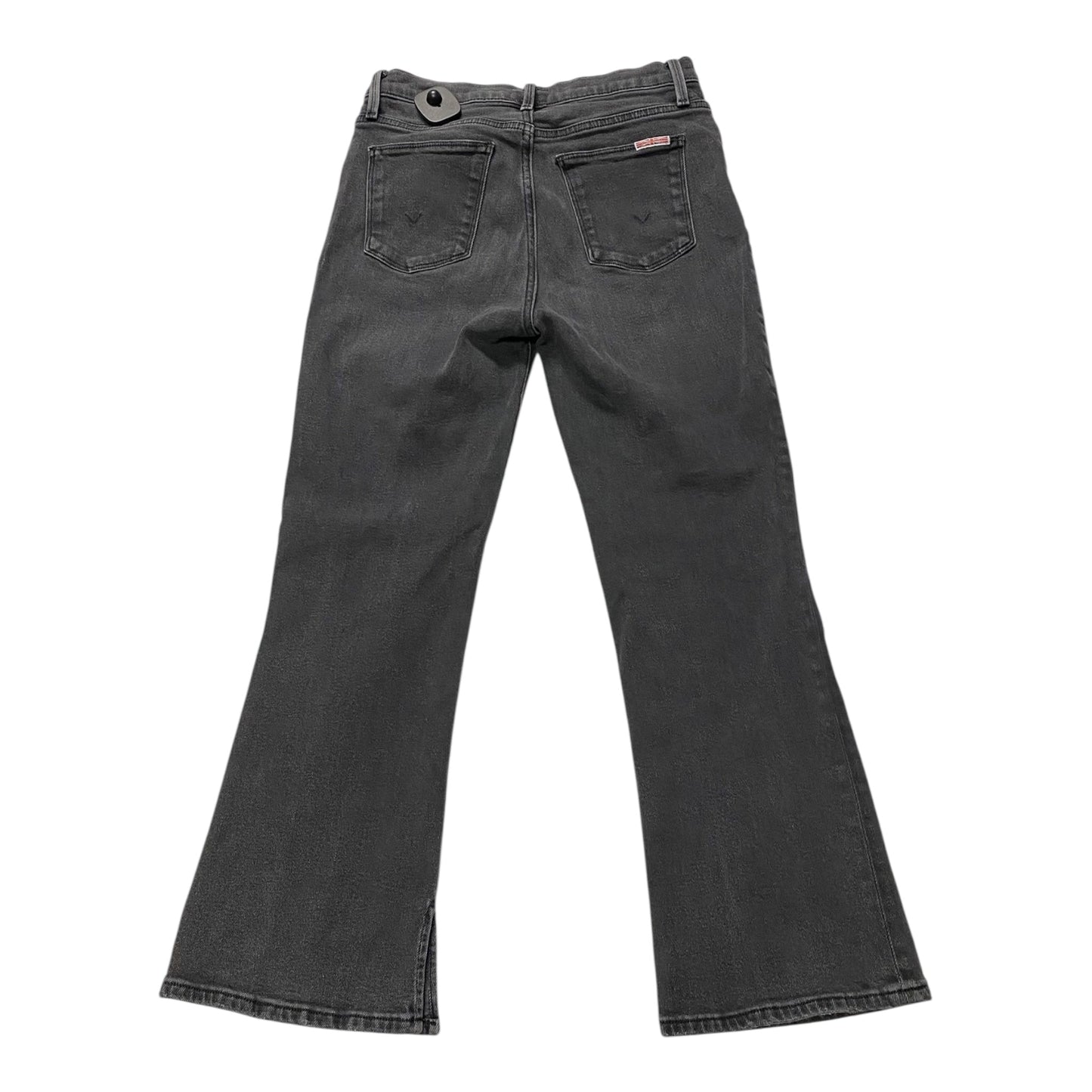 Jeans Cropped By Hudson In Black Denim, Size:4