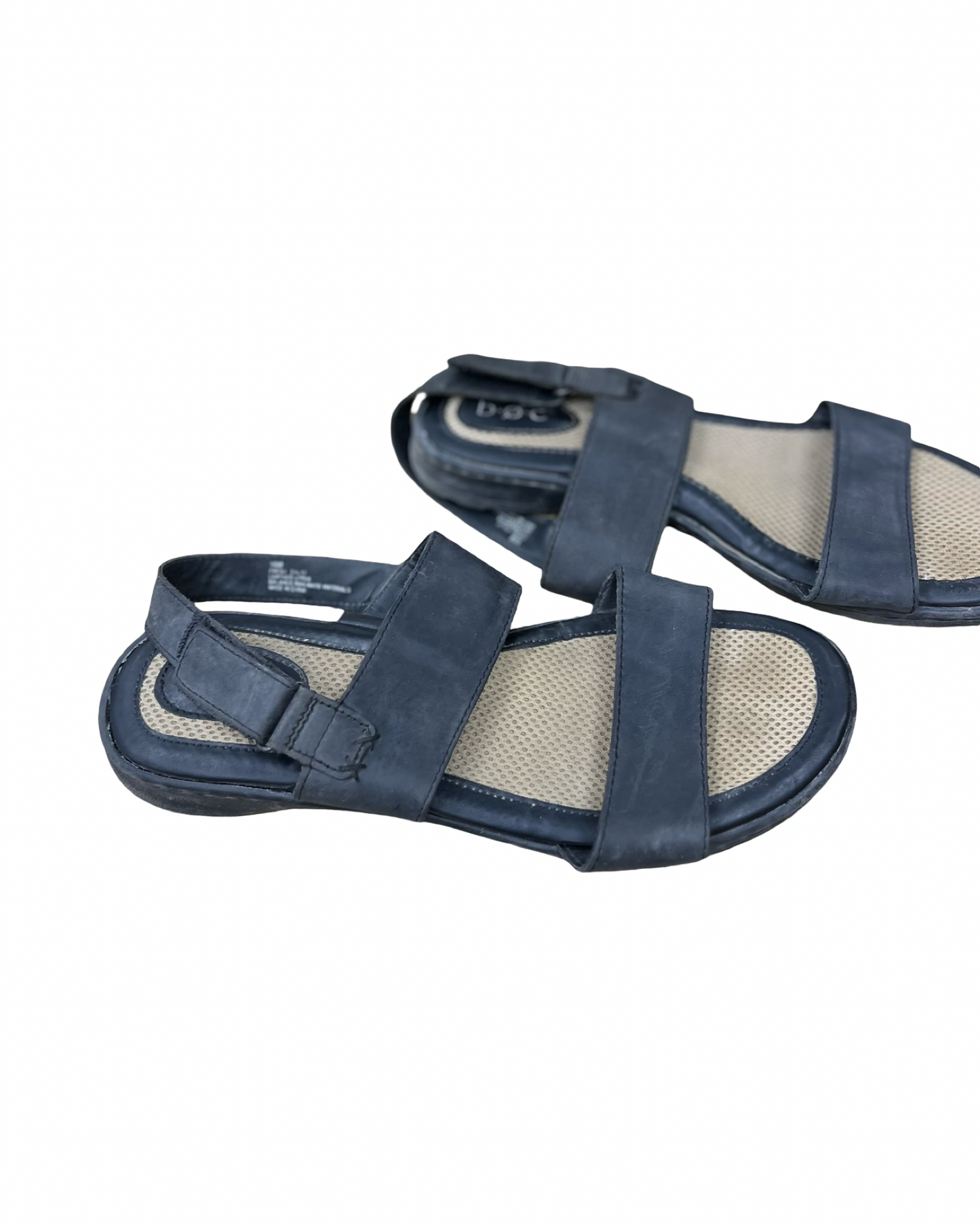 Sandals Flats By Boc In Black, Size:10