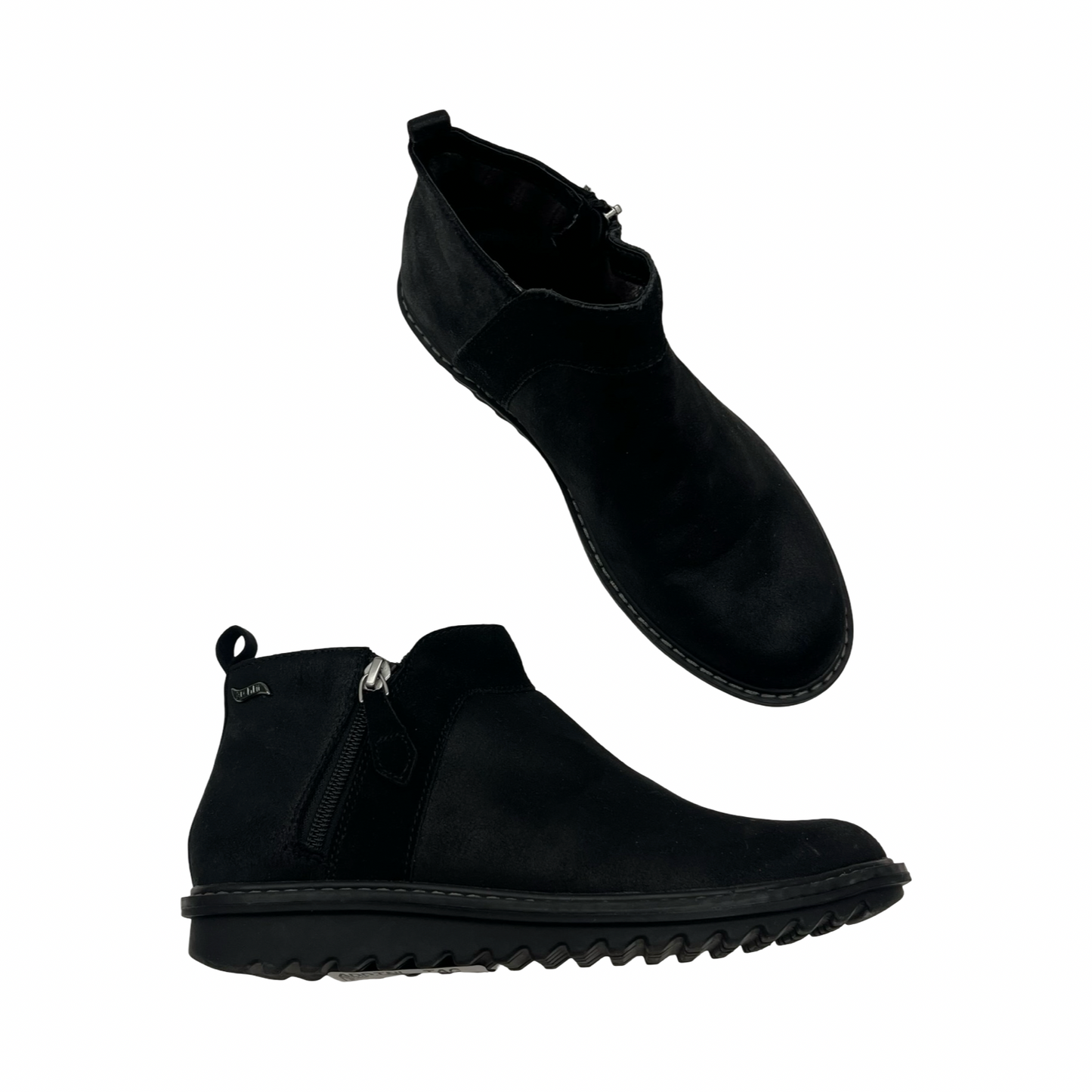 Boots Ankle Flats By Skechers In Black, Size:8