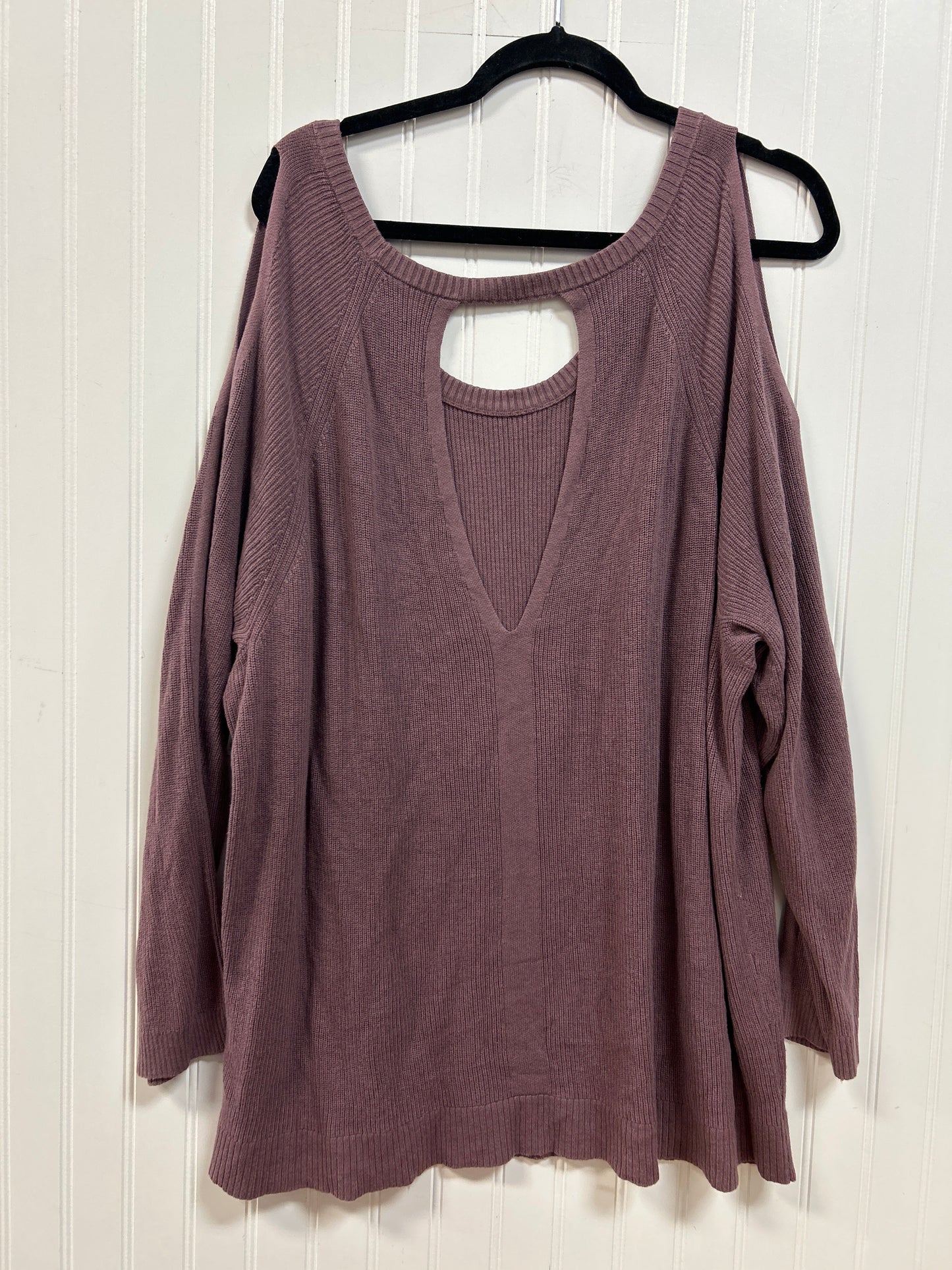 Sweater By Torrid In Purple, Size:4X