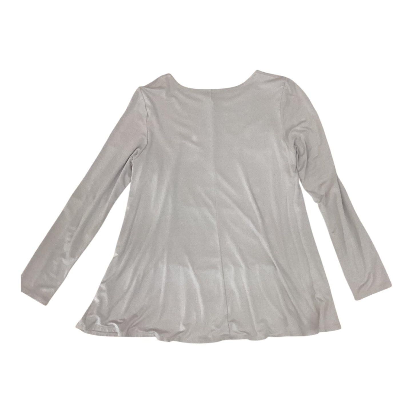 Top Ls By Eileen Fisher In Grey, Size:Mp