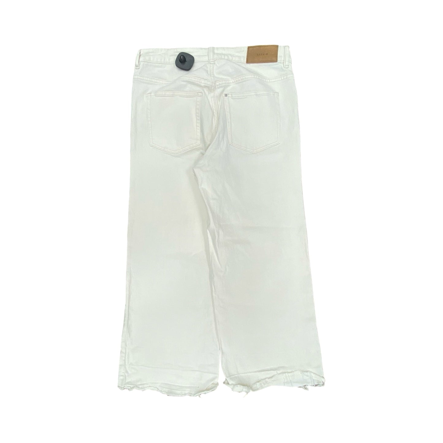 Jeans Wide Leg By Cmc In Cream, Size:16