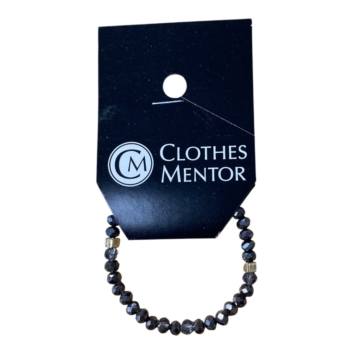 Bracelet Beaded In Grey