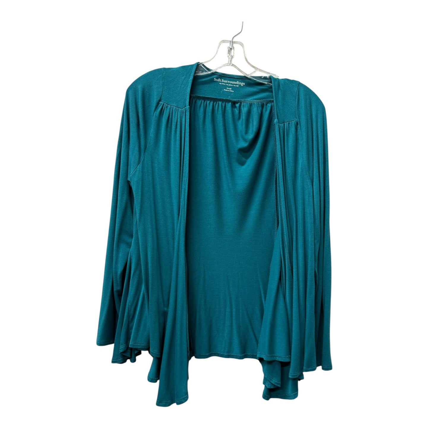 Cardigan By Soft Surroundings In Blue, Size:S