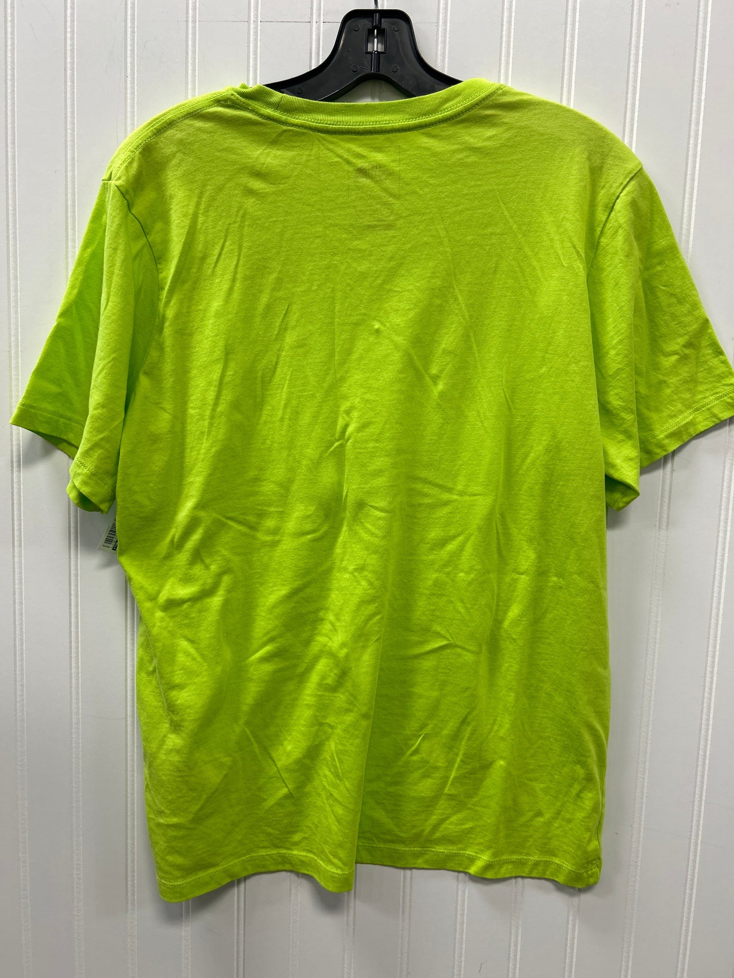 Athletic Top Ss By The North Face In Yellow, Size:M