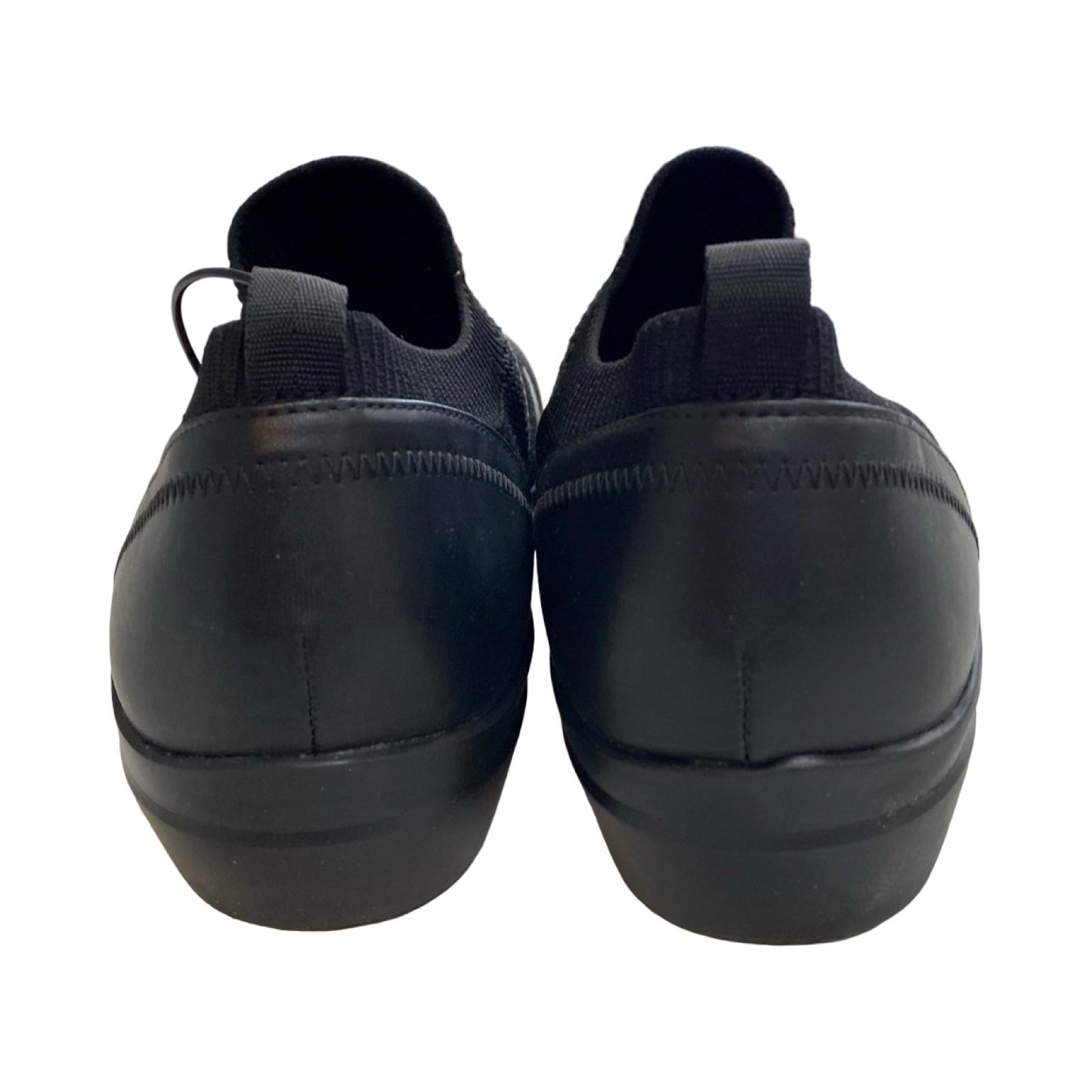 Shoes Flats By Clarks In Black, Size:12