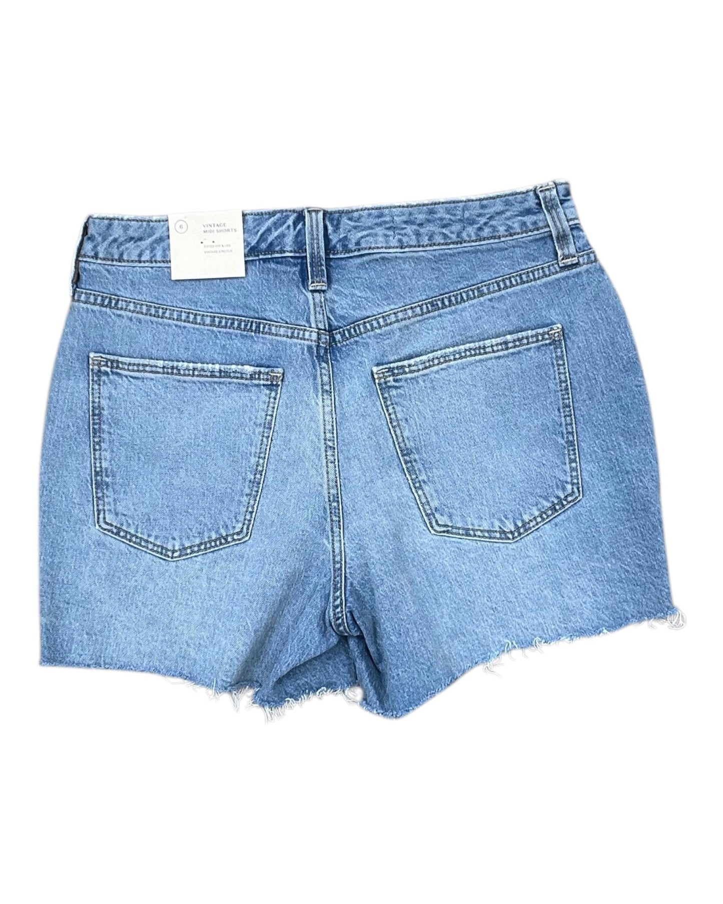 Shorts By Universal Thread In Blue Denim, Size:6