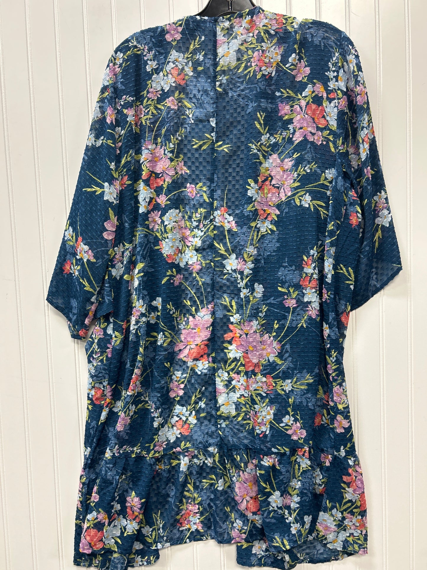 Kimono By Maurices In Floral Print, Size:Xl