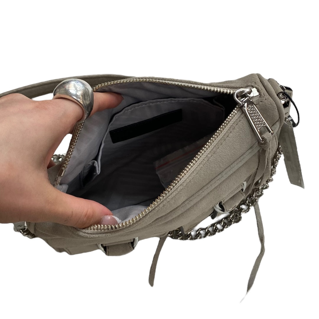 Handbag Designer By Rebecca Minkoff In Cream, Size:Small