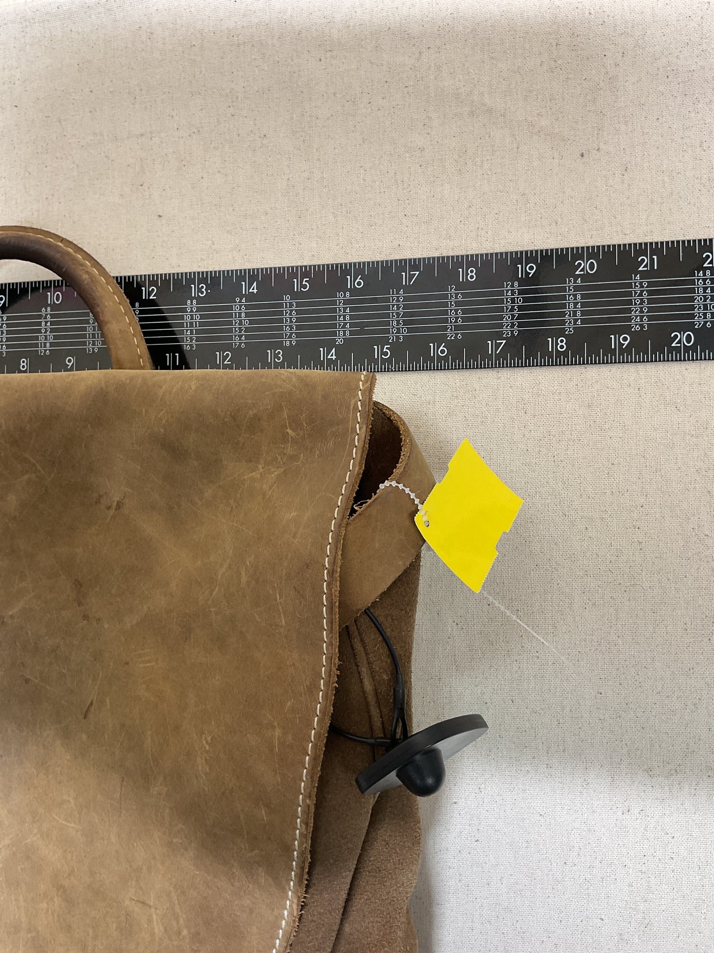 Handbag Leather By Sundance In Brown, Size:Large