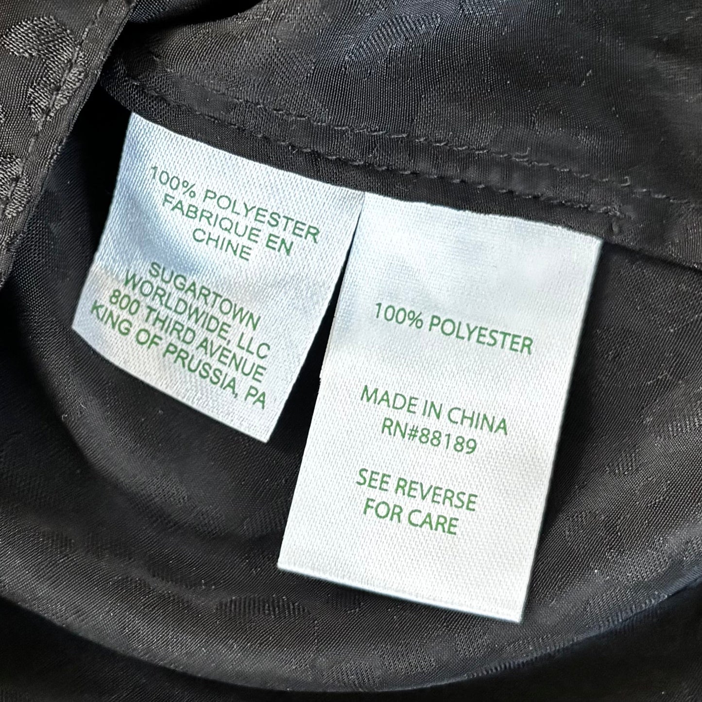 Top 3/4 Sleeve Designer By Lilly Pulitzer In Black, Size: M