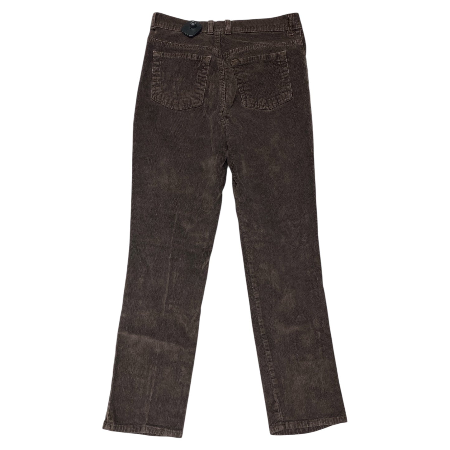 Pants Corduroy By Gloria Vanderbilt In Brown, Size:8