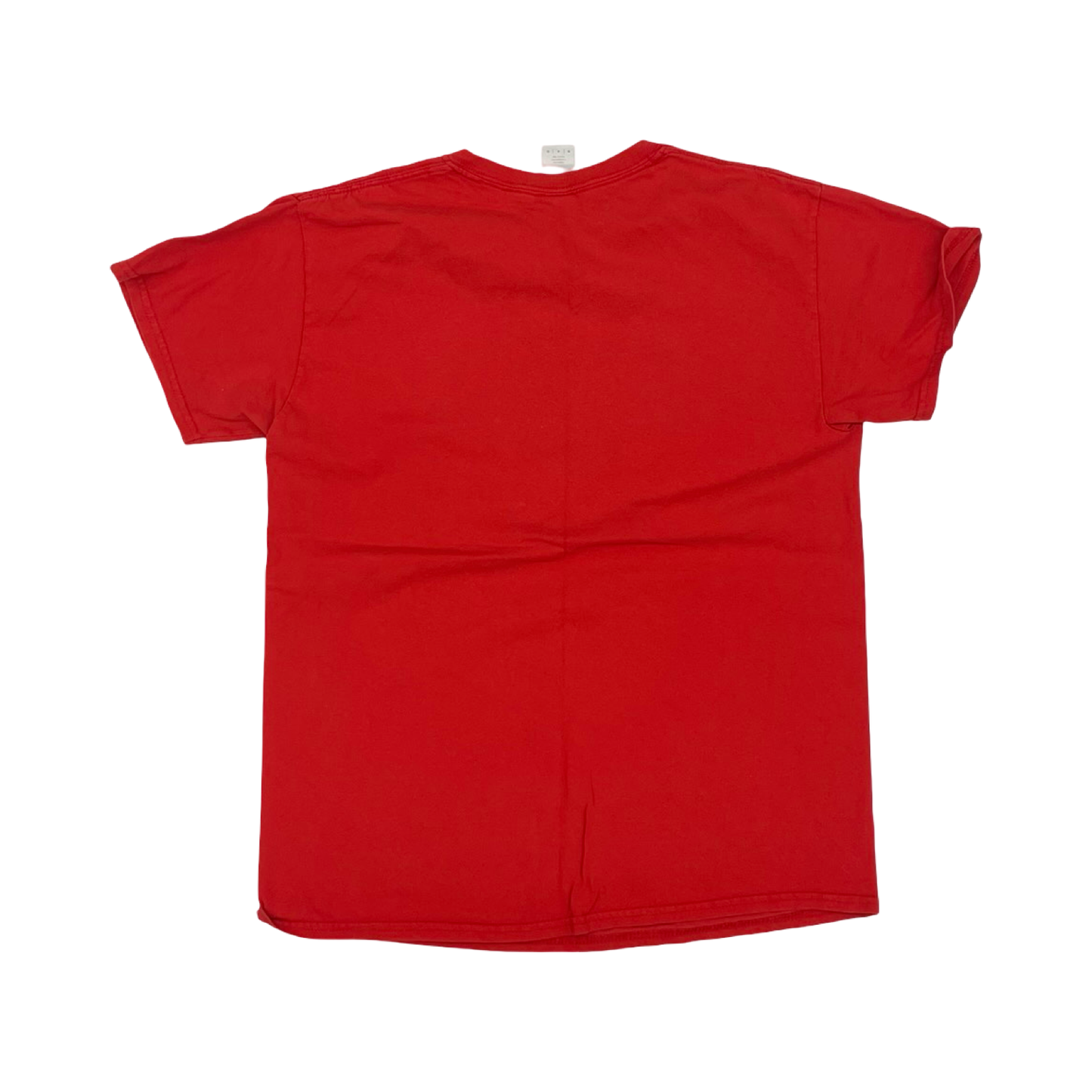 Athletic Top Ss By Gildan In Red, Size:M