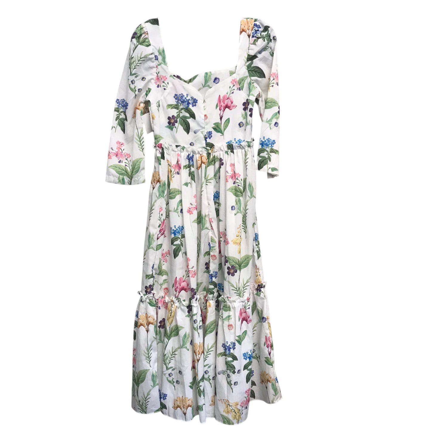 Dress Casual Midi By Sundayup In Floral Print, Size:S