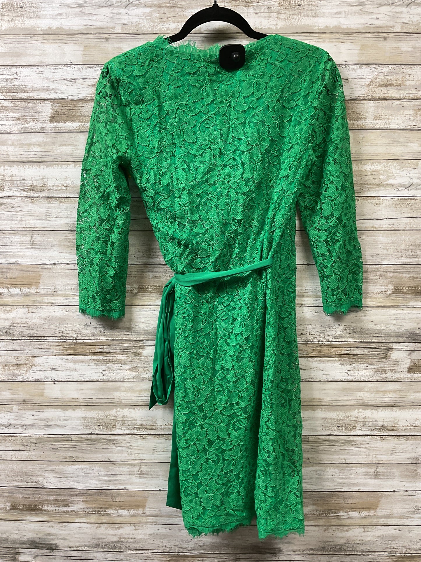 Dress Designer By Diane Von Furstenberg In Green, Size:6