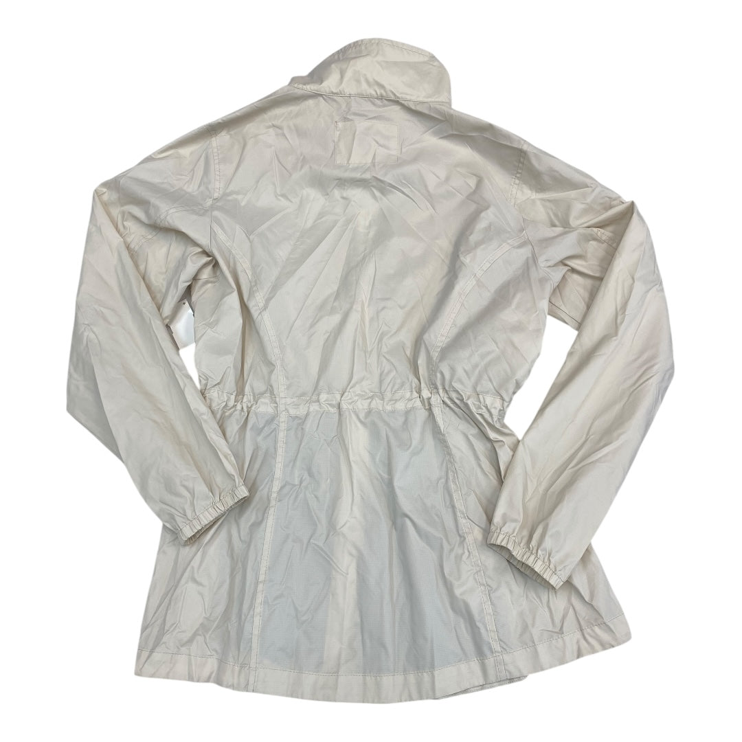 Jacket Windbreaker By Eddie Bauer In Tan, Size:L