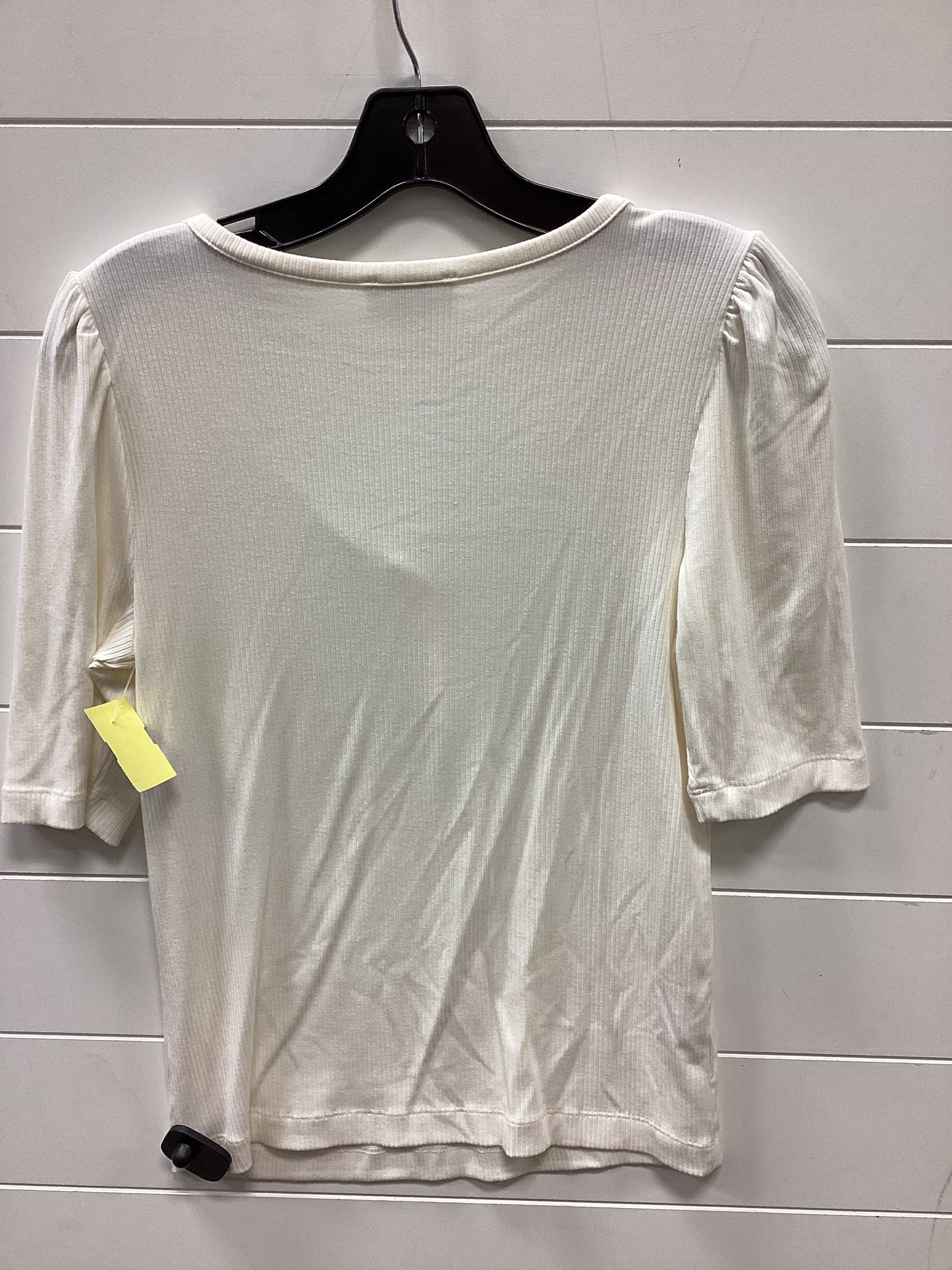 Top Ss By Loft In Cream, Size:M