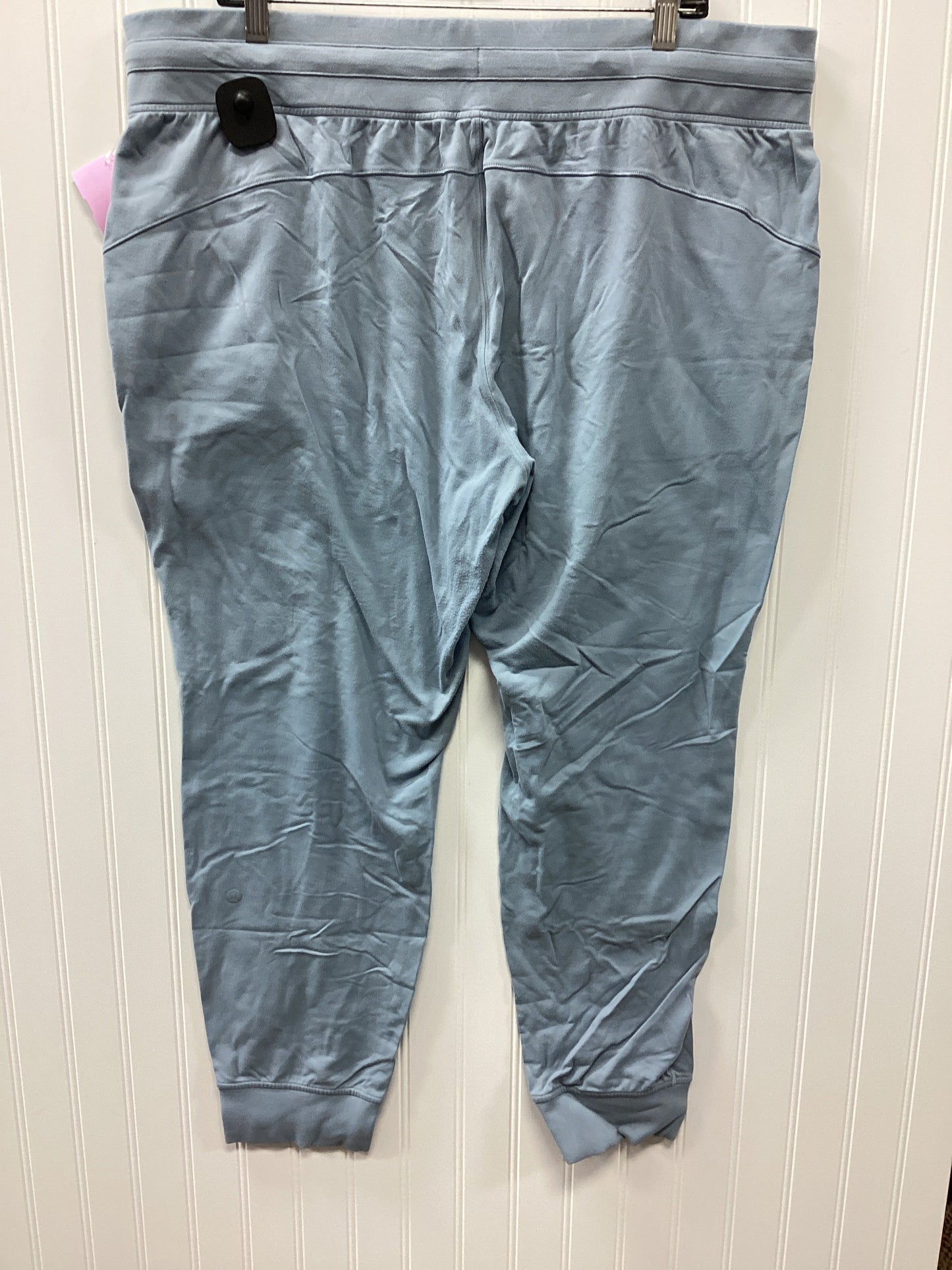 Athletic Pants By Lululemon In Blue, Size:18