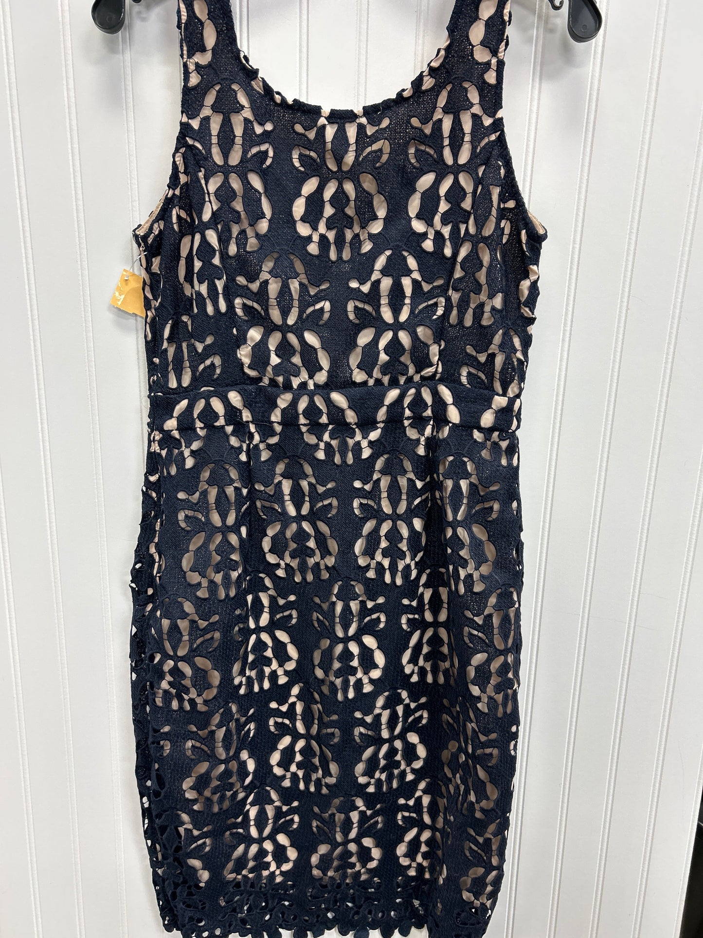 Dress Work By Banana Republic In Navy, Size:6