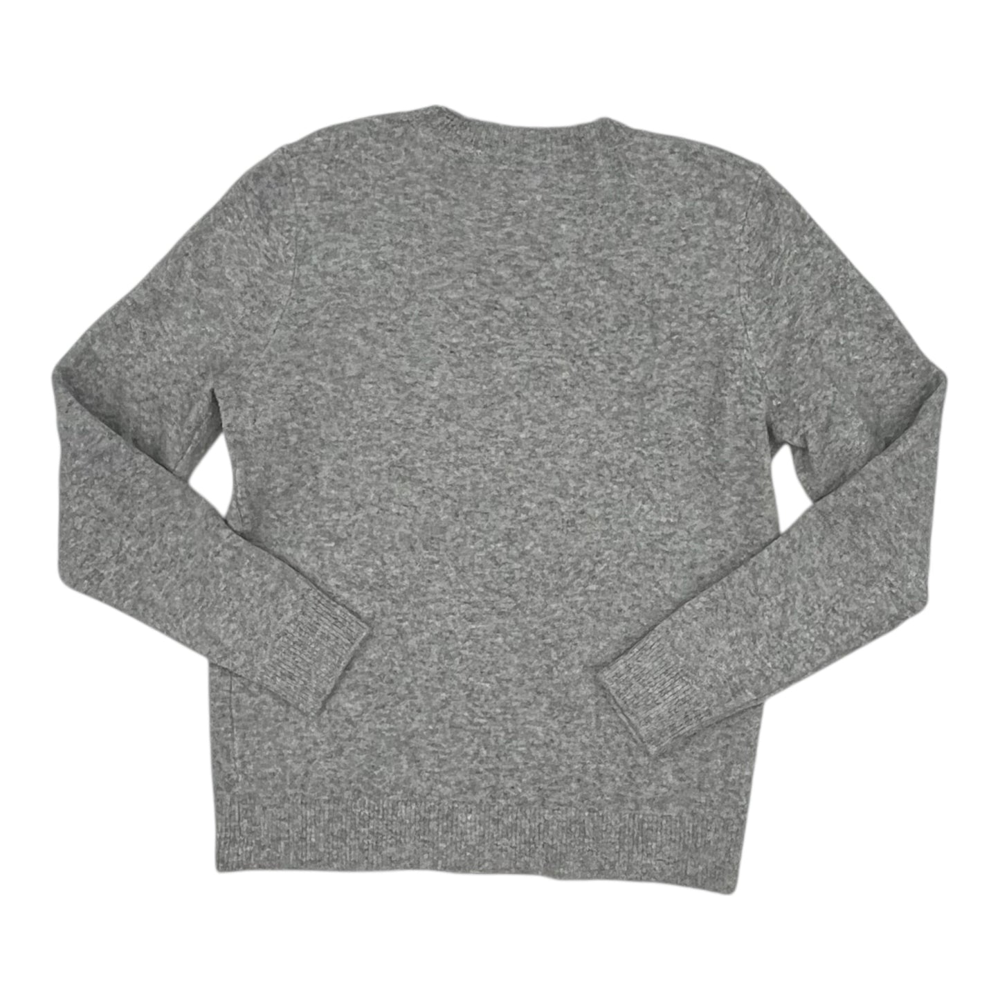 Sweater By Loft In Grey & Red, Size:M