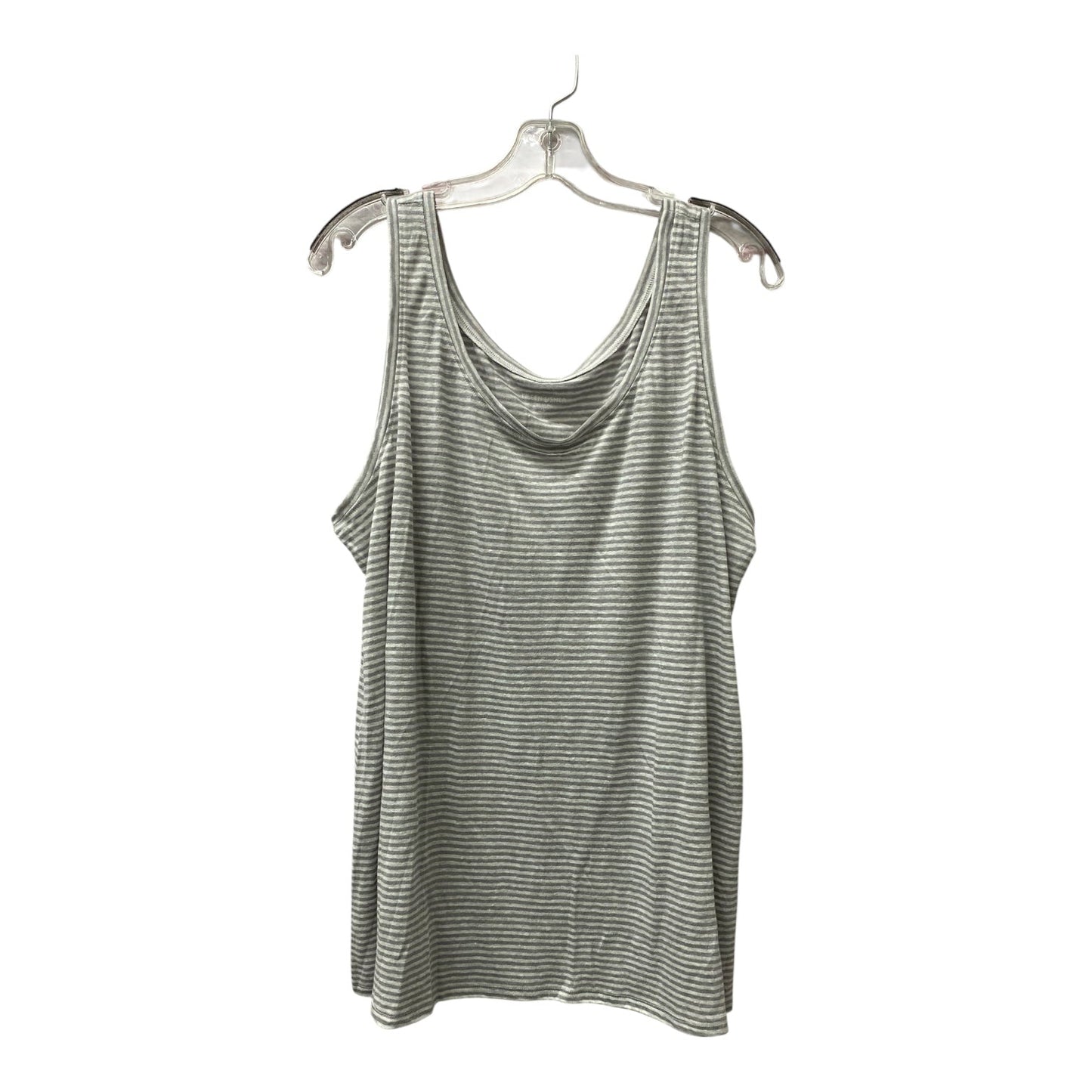 Top Sleeveless By Eileen Fisher In Grey, Size:Xl