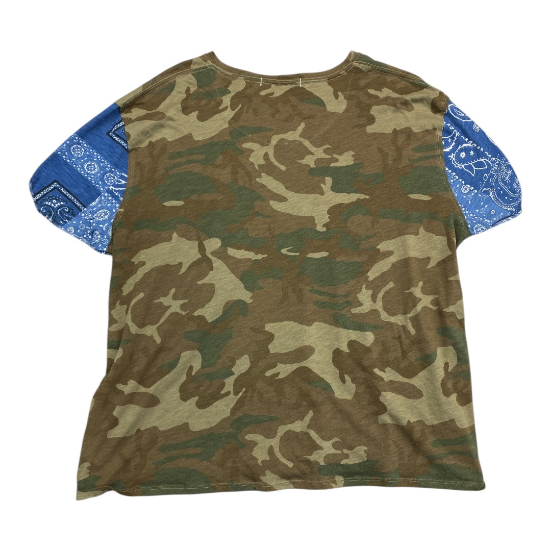 Top Ss By We The Free In Camouflage Print, Size:M