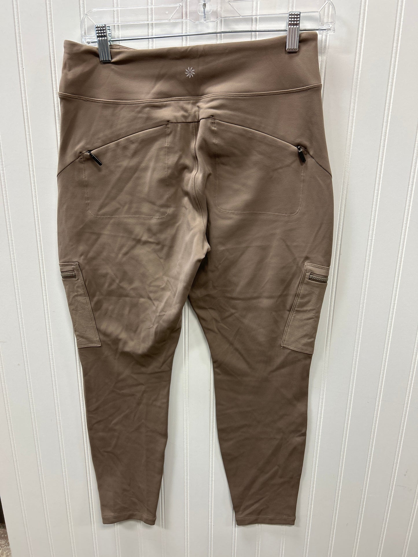 Athletic Pants By Athleta In Tan, Size:10