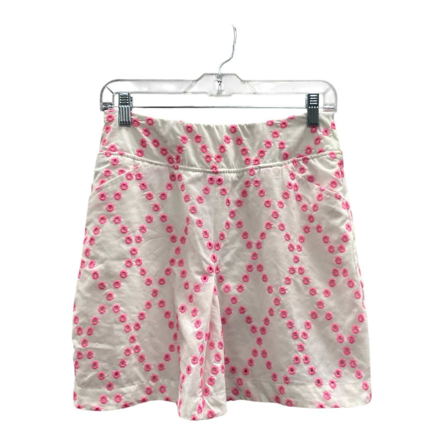 Shorts Designer By Lilly Pulitzer In White, Size:0