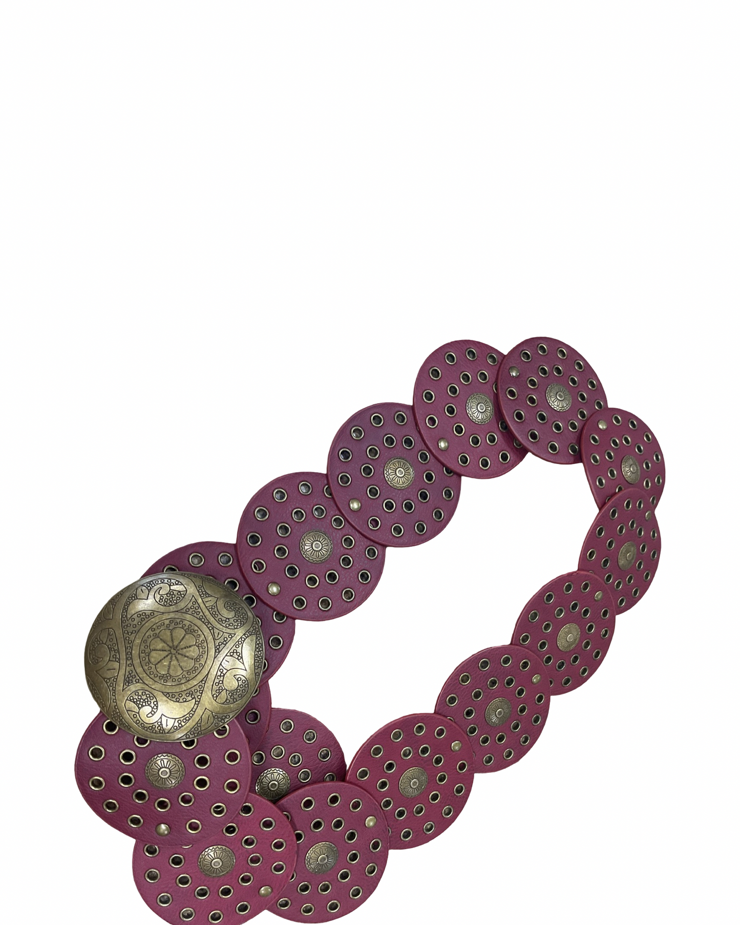 Belt By Clothes Mentor In Maroon