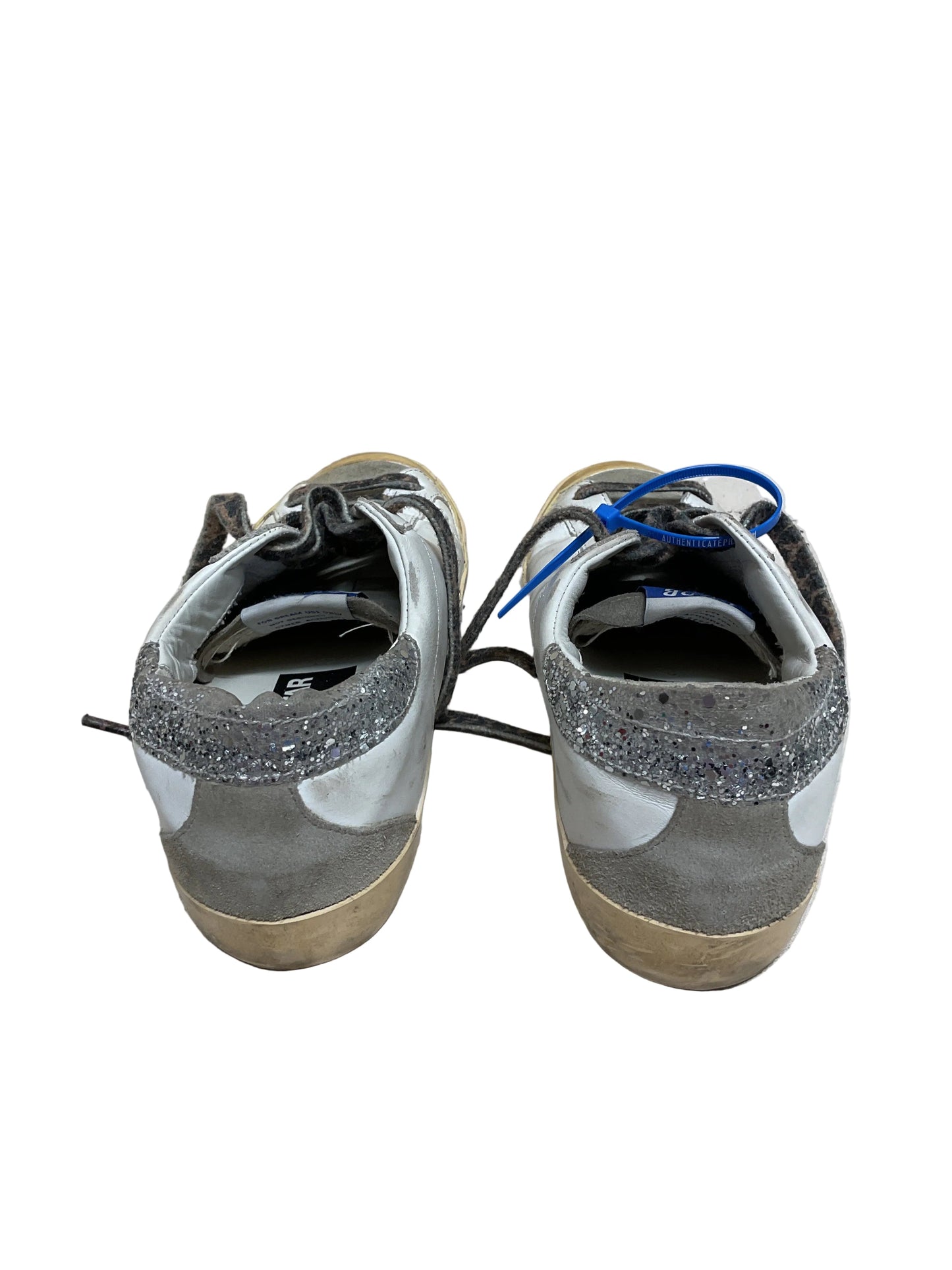 Shoes Luxury Designer By Golden Goose In White, Size:7.5