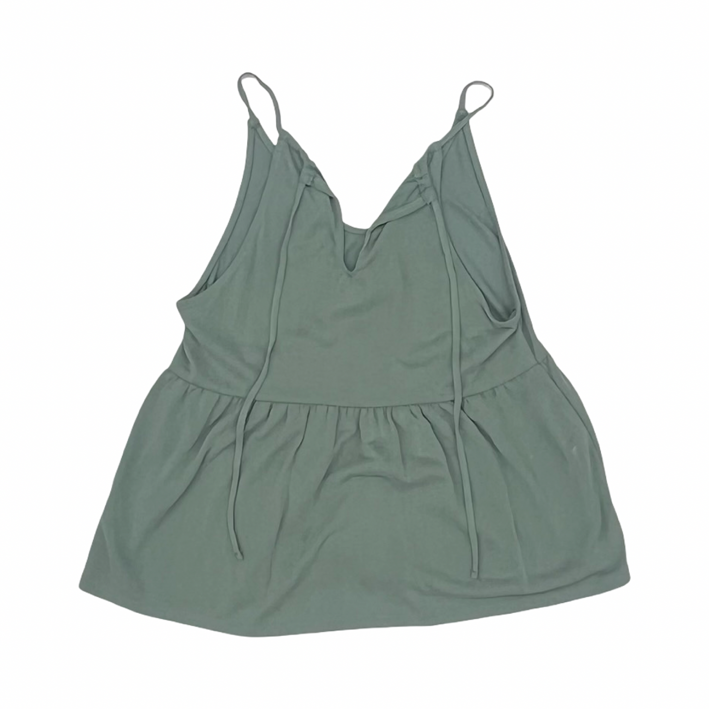Top Sleeveless By American Eagle In Green, Size:S