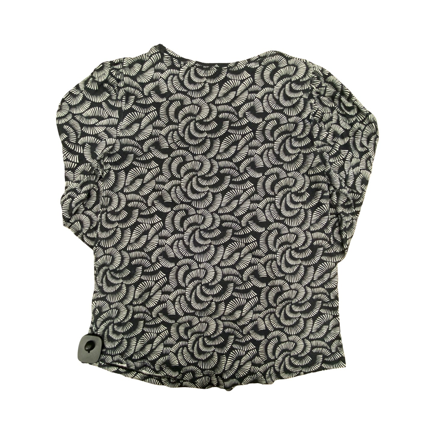 Top Ls By Chicos In Black & Grey, Size:S