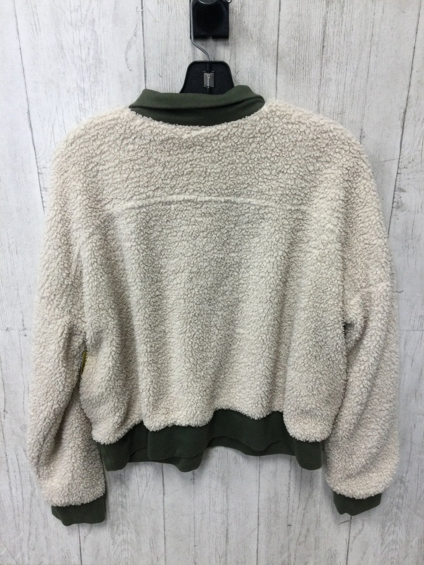 Athletic Fleece By Fabletics In Cream, Size:L