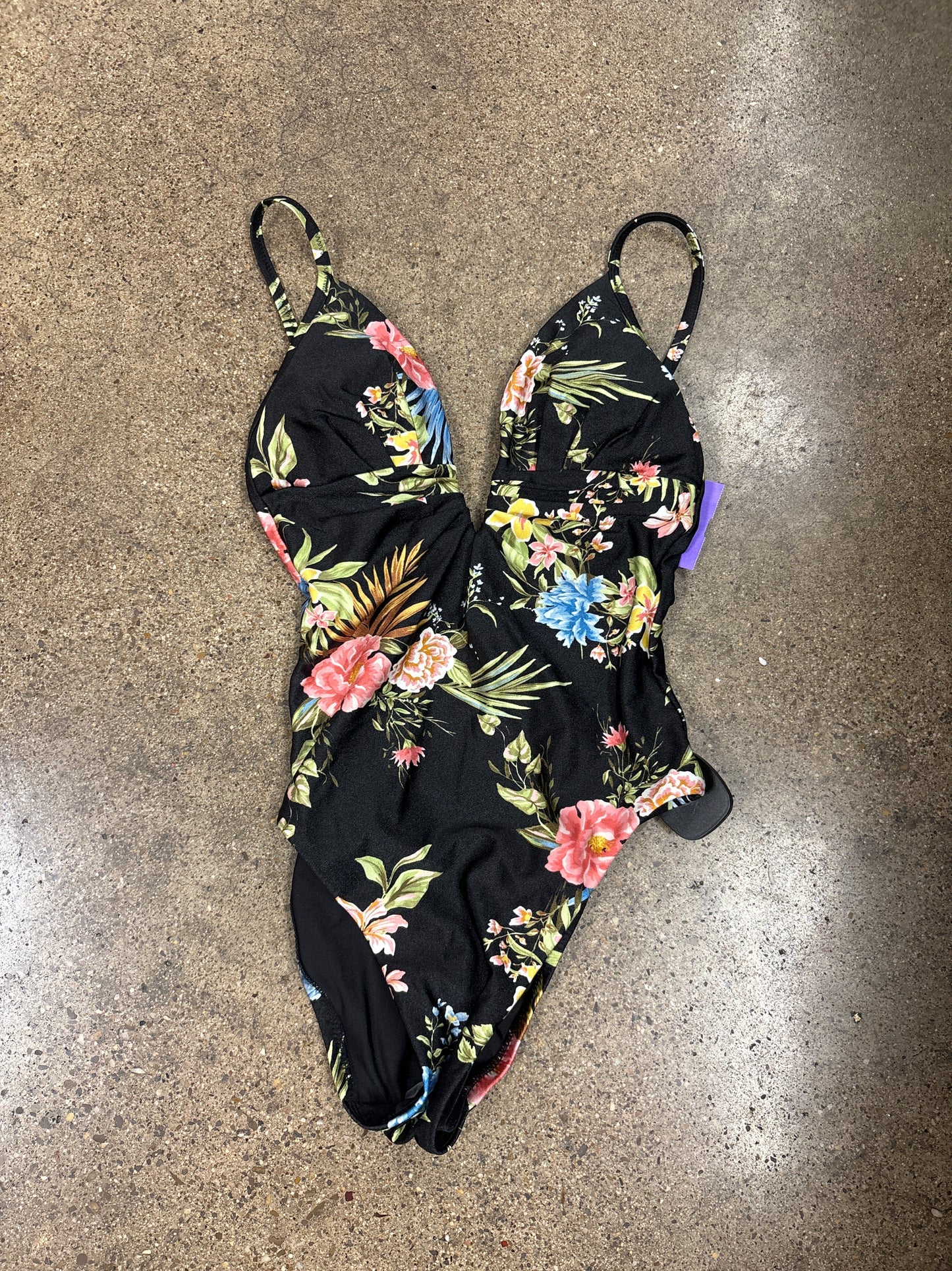 Swimsuit By Shade & Shore In Black, Size:Xs