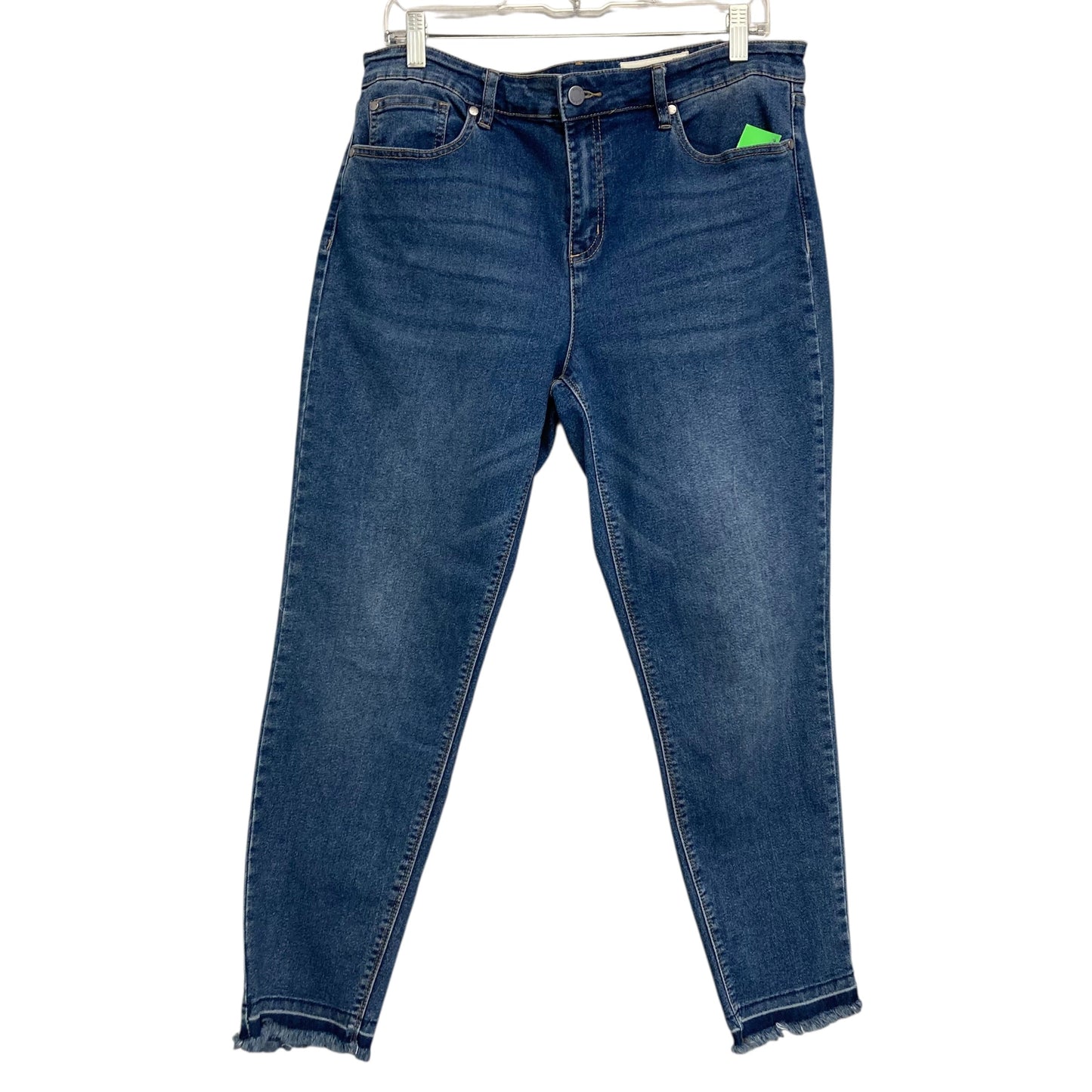 Jeans Skinny By Vince Camuto In Blue Denim, Size:14