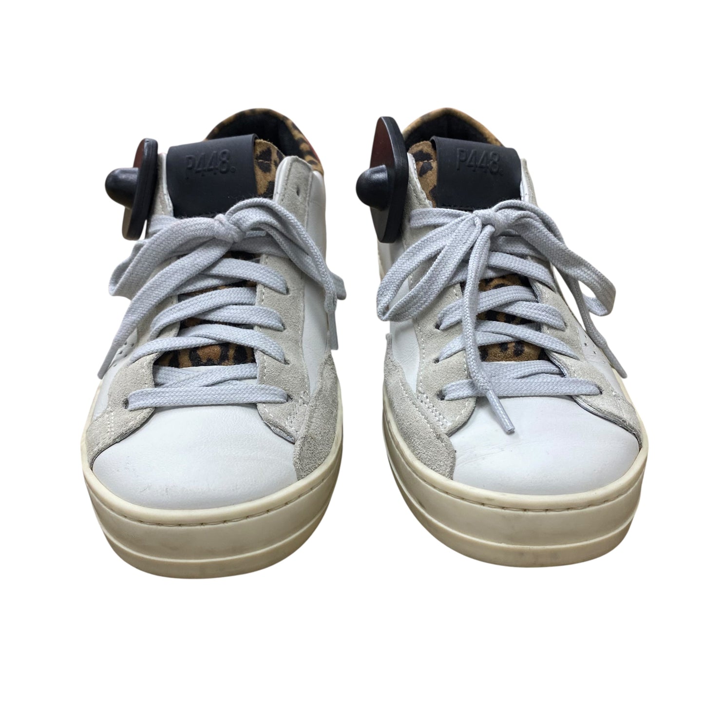 Shoes Sneakers By P448 In White, Size:5