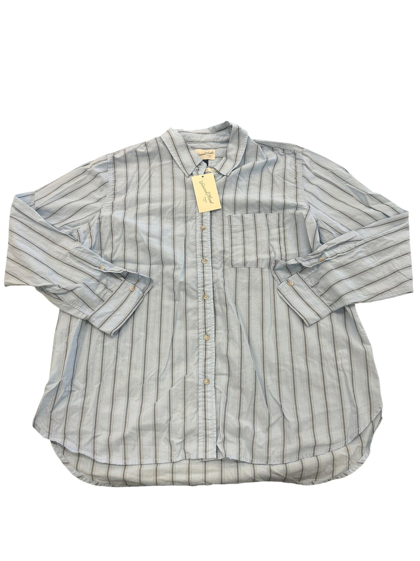 Top Ls By Universal Thread In Blue, Size:L