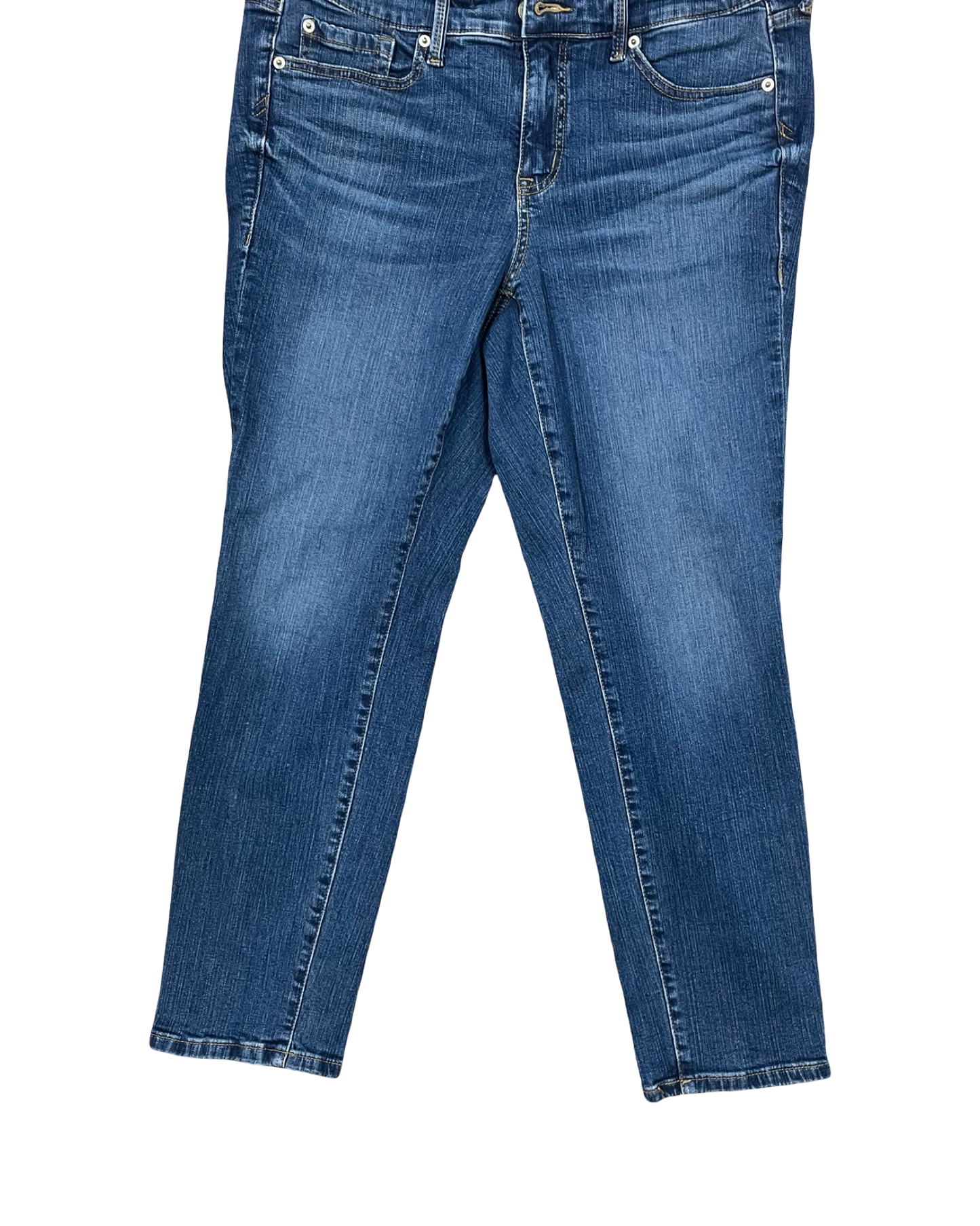 Jeans Boyfriend By Torrid In Blue Denim, Size:12